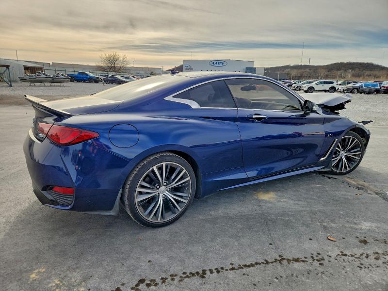2017 Infiniti Q60 VIN JN1EV7EKXHM360393 COPART salvage auction — FRONT END, Ok - Cert Of Title-Salvage, sold $1,700 on 2026-07-06 (photo 3)