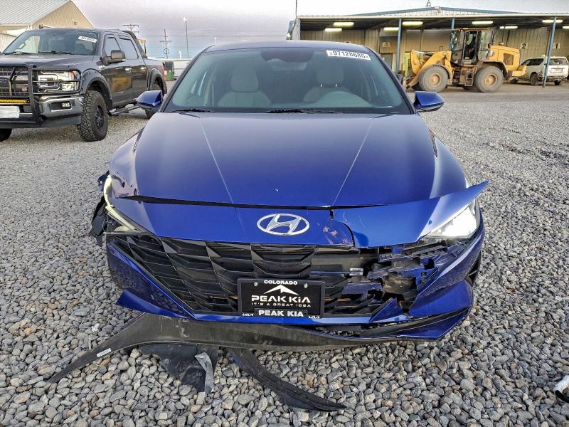 2023 Hyundai Elantra VIN KMHLM4AG5PU529687 COPART salvage auction — FRONT END, Wy - Certificate Of Title, sold $5,600 on 2026-07-23 (photo 5)