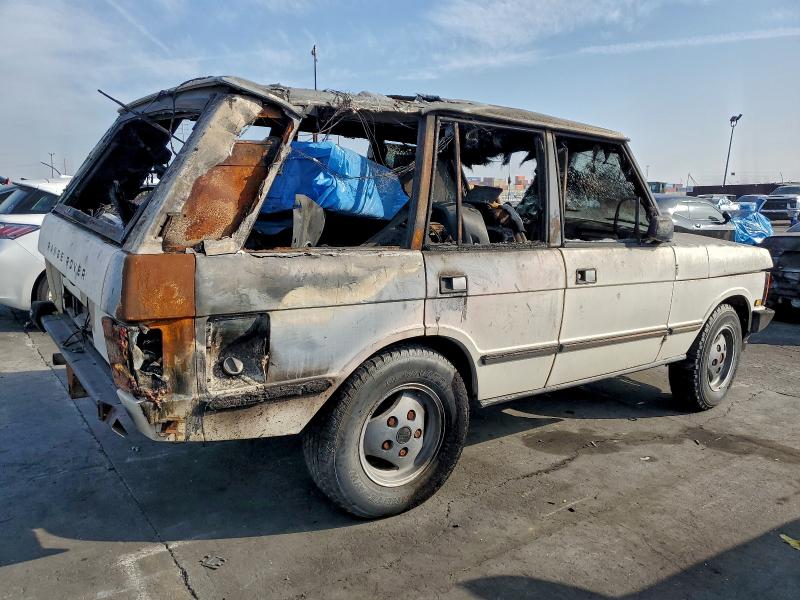 1989 Land rover RANGE ROVER VIN SALHV124XKA360456 COPART salvage auction — BURN, Ca - Salvage Certificate, sold $525 on 2026-07-22 (photo 3)