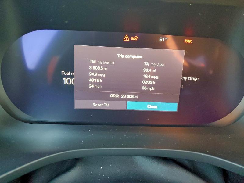 2024 Volvo Xc60 VIN YV4H60DM8R1914841 COPART salvage auction — MINOR DENT/SCRATCHES, Salvage Title, sold $19,300 on 2026-07-29 (photo 9)