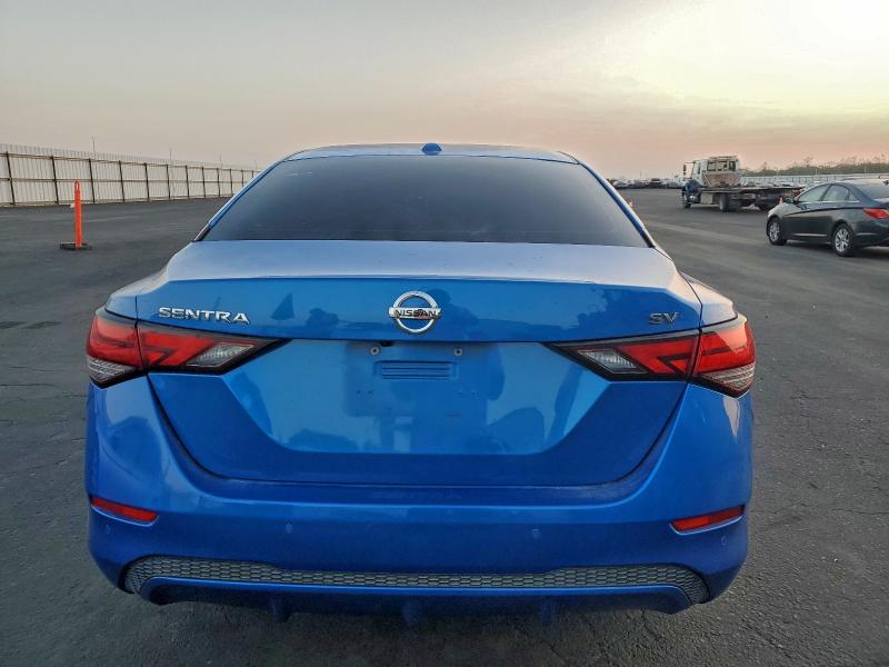 2020 Nissan Sentra VIN 3N1AB8CV5LY214709 COPART salvage auction — FRONT END, Ca - Salvage Certificate, sold $4,250 on 2026-07-02 (photo 6)