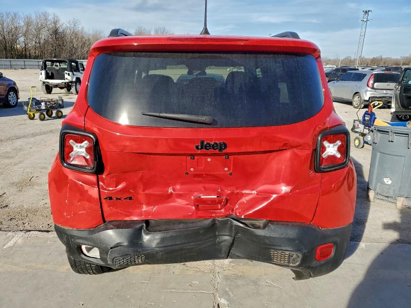 2021 Jeep Renegade VIN ZACNJDAB1MPM36959 COPART salvage auction — FRONT END, Ok - Cert Of Title-Salvage, sold $1,050 on 2026-08-18 (photo 6)