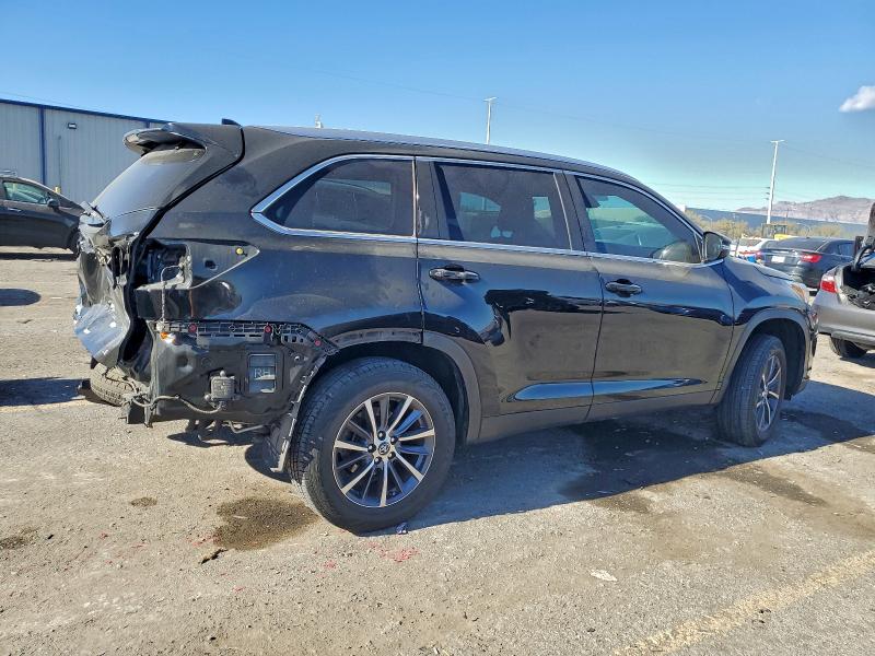 2019 Toyota Highlander VIN 5TDKZRFH9KS565234 COPART salvage auction — REAR END, Nv - Salvage Title, sold $7,200 on 2026-07-14 (photo 3)
