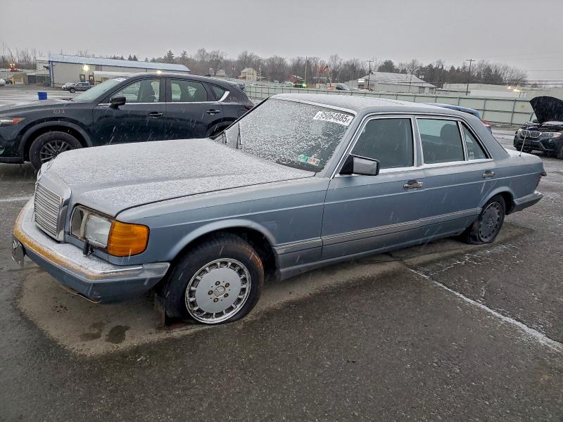 1987 Mercedes-benz 560 VIN WDBCA39D9HA353715 COPART salvage auction — FRONT END, PA - CERTIFICATE OF SALVAGE, sold $250 on 2026-07-24 (photo 1)