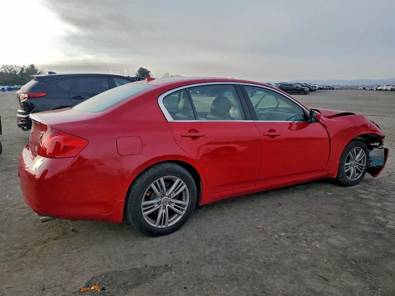 2013 Infiniti G VIN JN1CV6AP1DM303643 COPART salvage auction — FRONT END, Salvage Title, sold $825 on 2026-07-14 (photo 3)