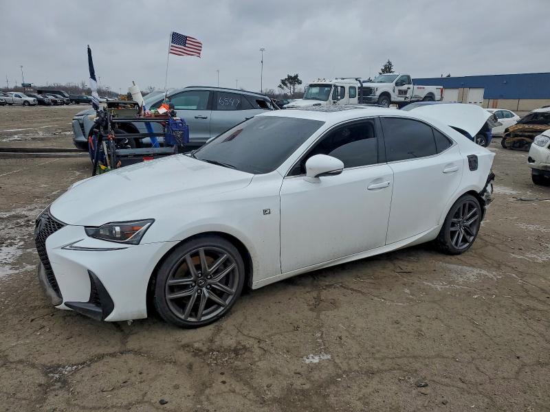 2017 Lexus Is 300 VIN JTHCM1D28H5018536 COPART salvage auction — Rear End, MI - CERT OF TITLE-REBUILT SALVAGE, sold $7,100 on 2026-03-31 (photo 1)