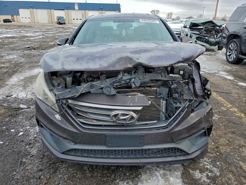 2016 Hyundai Sonata VIN 5NPE34AF4GH422695 COPART salvage auction — FRONT END, OH - CERT OF TITLE-SALVAGE, sold $1,450 on 2026-07-02 (photo 5)