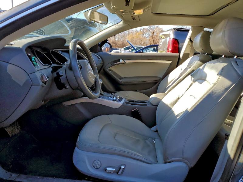 2015 Audi A5 VIN WAUCFAFRXFA014091 COPART salvage auction — FRONT END, Va - Certificate Of Title, sold $1,950 on 2026-07-09 (photo 7)