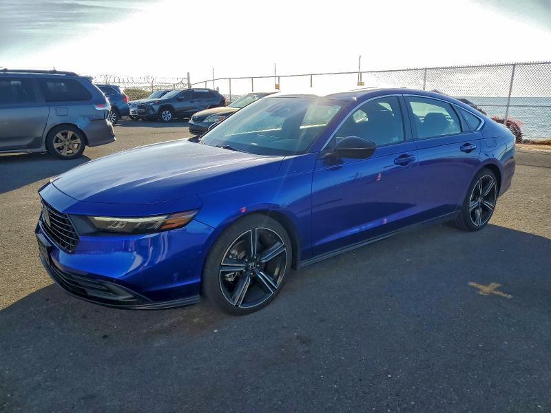2024 Honda Accord VIN 1HGCY2F56RA095838 COPART salvage auction — BURN, Hi - Certificate Of Salvage, sold $11,100 on 2026-07-27 (photo 1)