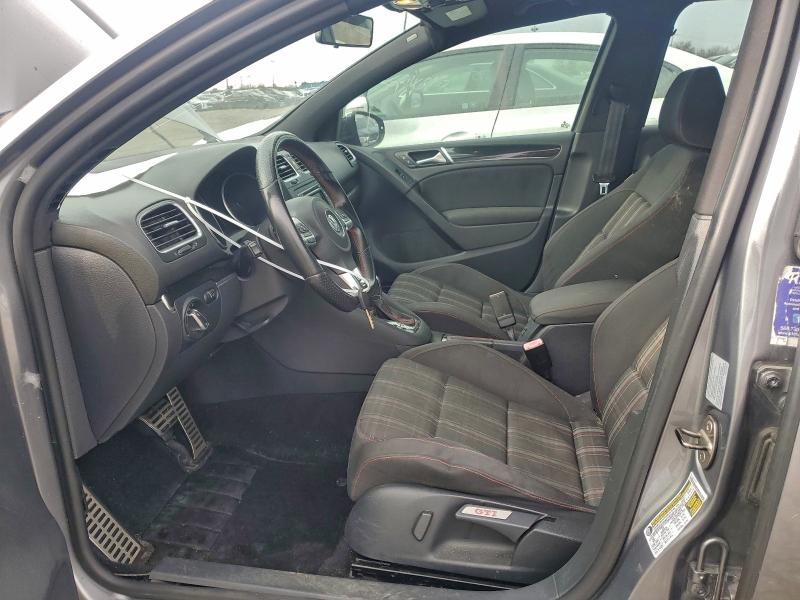 2010 Volkswagen Gti VIN WVWHV7AJ6AW237451 COPART salvage auction — MINOR DENT/SCRATCHES, MI - CERTIFICATE OF TITLE, sold $1,600 on 2026-08-07 (photo 7)