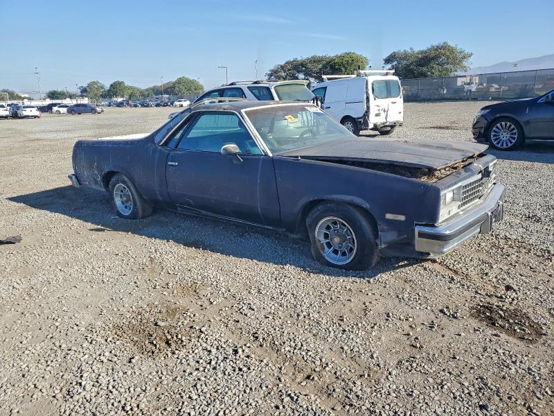 1982 Chevrolet El camino VIN 1GCCW80A1CR134731 COPART salvage auction — FRONT END, Ca - Dis/Dlr/Exp Only Clean Title, sold $475 on 2026-07-31 (photo 4)