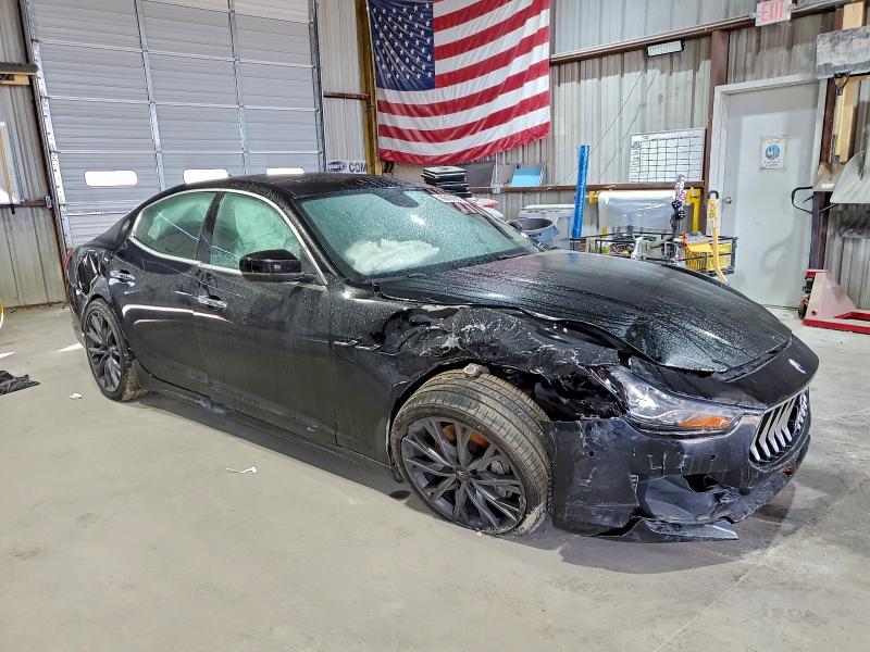 2020 Maserati Ghibli VIN ZAM57XSA2L1345072 COPART salvage auction — FRONT END, Mo - Salvage Certificate Of Title, sold $2,500 on 2026-07-08 (photo 4)
