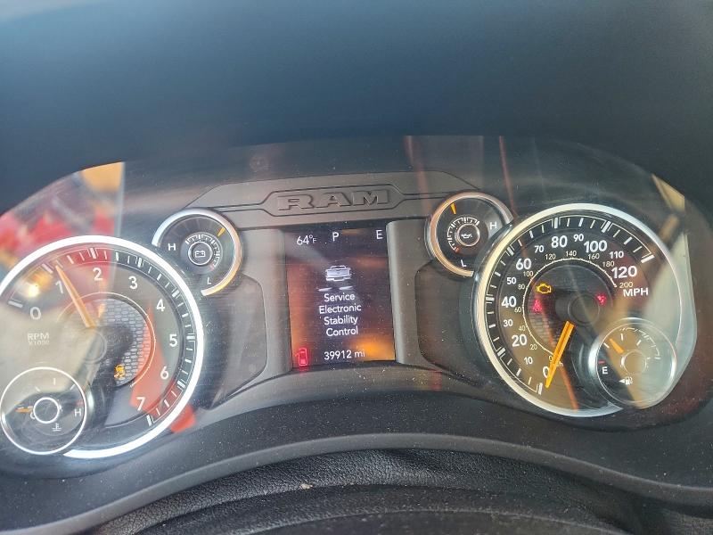 2022 Ram 2500 VIN 3C6MR4AJ0NG344153 COPART salvage auction — FRONT END, Tx - Salvage Vehicle Title, sold $275 on 2026-07-02 (photo 9)
