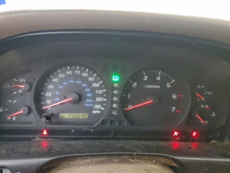 1999 Toyota Land cruiser VIN JT3HT05J7X0041381 COPART salvage auction — FRONT END, ID - SALVAGE CERTIFICATE OF TITLE, sold $1,750 on 2026-07-29 (photo 9)