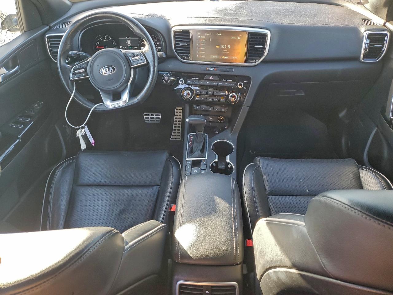 2021 Kia Sportage VIN KNDPRCA68M7849816 COPART salvage auction — Rear End, KY - CERT OF TITLE-SALVAGE, sold $5,900 on 2026-07-09 (photo 8)