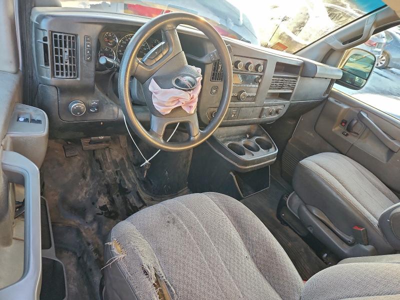 2017 Gmc Savana VIN 1GTW7AFFXH1126122 COPART salvage auction — FRONT END, Ri - Salvage Certificate Of Title, sold $1,050 on 2026-07-09 (photo 8)