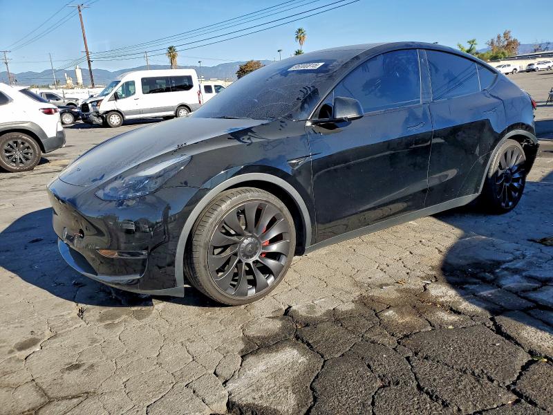 2023 Tesla Model y VIN 7SAYGDEF3PF763809 COPART salvage auction — REAR END, Ca - Salvage Certificate, sold $10,500 on 2026-07-02 (photo 1)