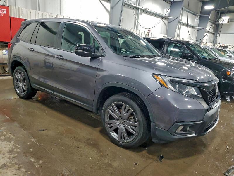 2021 Honda Passport VIN 5FNYF8H55MB033471 COPART salvage auction — FRONT END, Mn - Cert Of Title-Salvage, sold $12,800 on 2026-08-25 (photo 4)