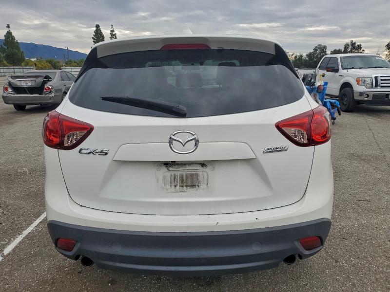 2016 Mazda Cx-5 VIN JM3KE2DY9G0807107 COPART salvage auction — FRONT END, Ca - Salvage Certificate, sold $2,000 on 2026-07-09 (photo 6)