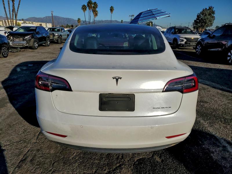 2022 Tesla Model 3 VIN 5YJ3E1EB7NF331553 COPART salvage auction — MECHANICAL, Ca - Salvage Certificate, sold $5,600 on 2026-07-14 (photo 6)