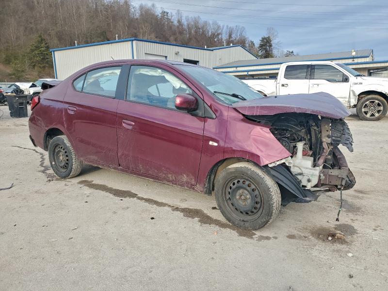 2017 Mitsubishi Mirage VIN ML32F3FJ8HH002510 COPART salvage auction — FRONT END, Wv - Salvage Certificate, sold $150 on 2026-07-16 (photo 4)