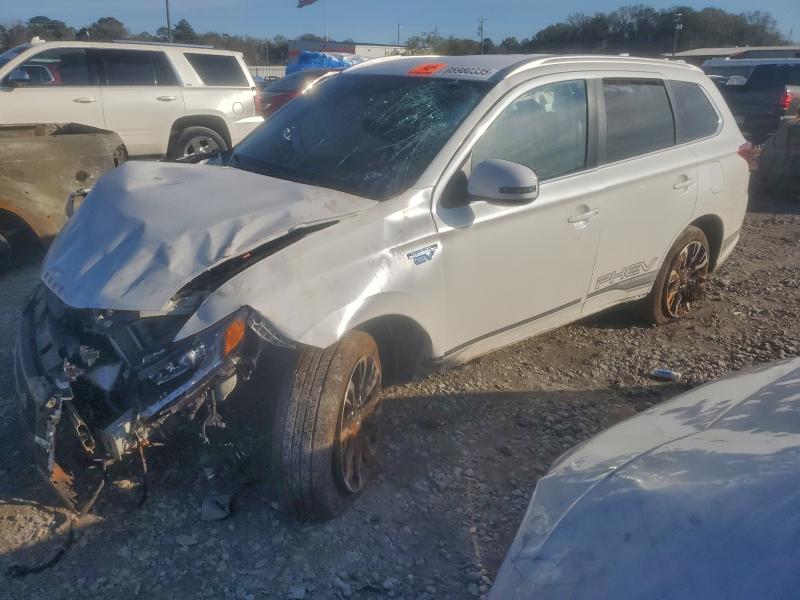 2018 Mitsubishi Outlander VIN JA4J24A58JZ061684 COPART salvage auction — FRONT END, Al - Cert Of Title-Salvage Title, sold $350 on 2026-07-09 (photo 1)