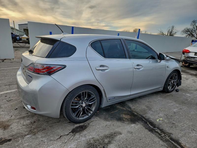 2012 Lexus Ct 200 VIN JTHKD5BH3C2055448 COPART salvage auction — FRONT END, Mo - Salvage Certificate Of Title, sold $1,200 on 2026-07-28 (photo 3)