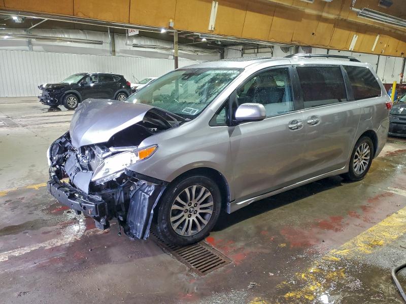 2018 Toyota Sienna VIN 5TDYZ3DC5JS930232 COPART salvage auction — FRONT END, Az - Cert Of Title - Salvage, sold $7,300 on 2026-07-14 (photo 1)