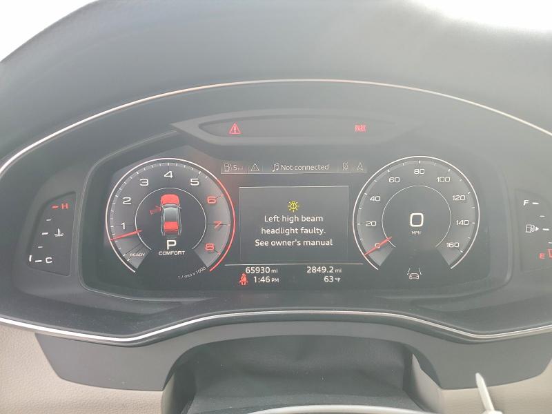2019 Audi A7 VIN WAUS2AF26KN103198 COPART salvage auction — FRONT END, Ar - Certificate Of Title, sold $12,400 on 2026-08-17 (photo 9)