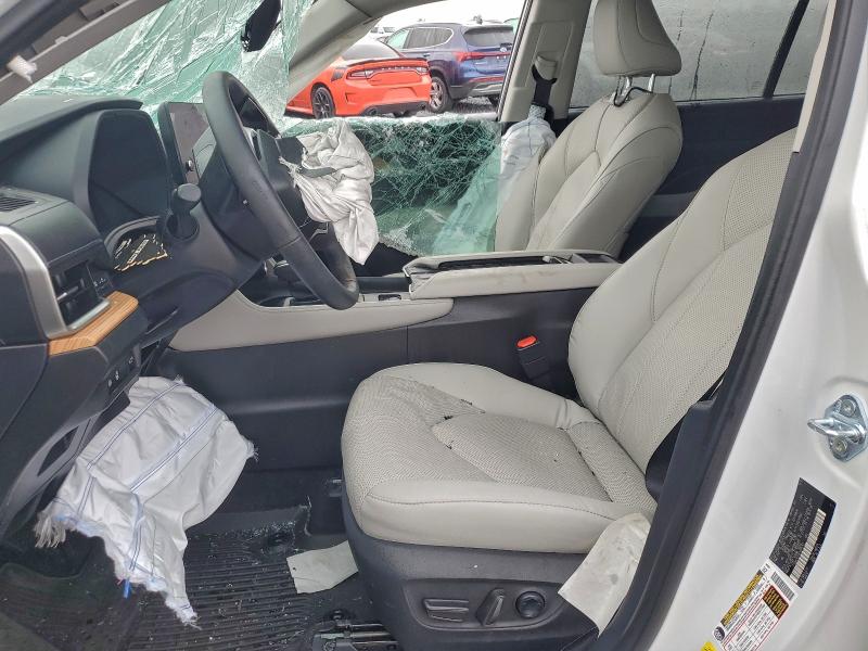 2024 Toyota Highlander VIN 5TDAAAB50RS069250 COPART salvage auction — Rollover, CA - SALVAGE CERTIFICATE, sold $14,100 on 2026-05-21 (photo 7)
