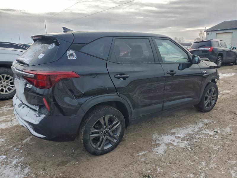 2023 Kia Seltos VIN KNDEPCAA7P7429325 COPART salvage auction — FRONT END, MI - CERT OF TITLE-SALVAGE FLOOD, sold $3,100 on 2026-07-15 (photo 3)