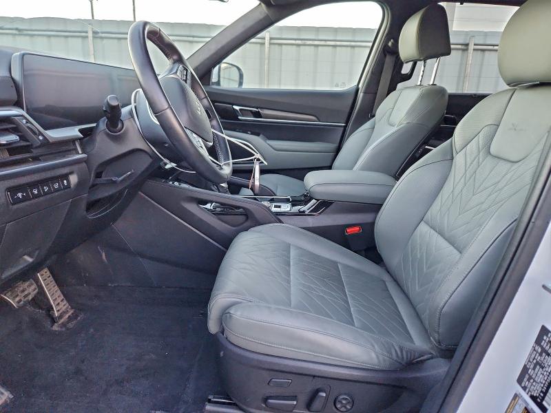 2023 Kia Telluride VIN 5XYP5DGC1PG349938 COPART salvage auction — FRONT END, Co - Salvage Title, sold $15,000 on 2026-07-13 (photo 7)