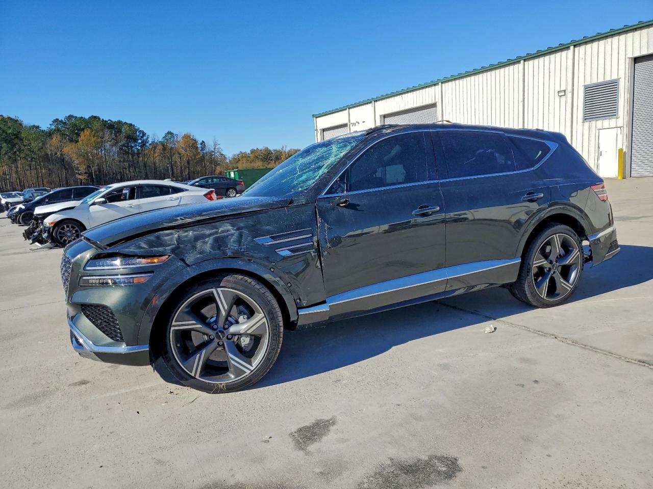 2025 Genesis GV80 VIN KMUHEESC8SU260700 — COPART salvage auction photo