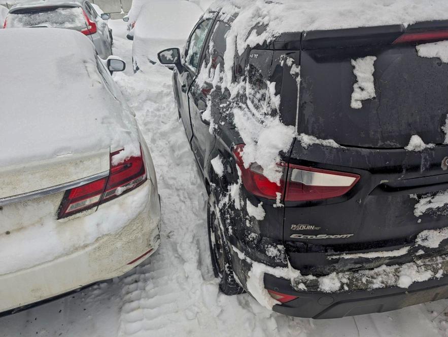 2019 Ford Ecosport VIN MAJ6S3JL7KC252107 COPART salvage auction — UNDERCARRIAGE, Qc - Irrecuperable, sold $150 on 2026-07-21 (photo 2)
