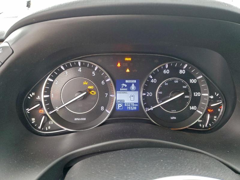 2018 Nissan Armada VIN JN8AY2NCXJ9550111 COPART salvage auction — FRONT END, In - Cert Of Title-Salvage Title, sold $7,700 on 2026-07-24 (photo 9)