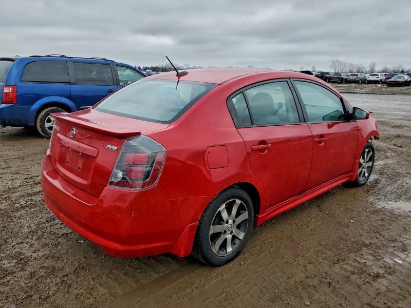 2012 Nissan Sentra VIN 3N1AB6AP9CL768776 COPART salvage auction — FRONT END, Il - Salvage Certificate, sold $775 on 2026-07-02 (photo 3)