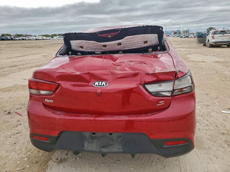 2019 Kia Rio VIN 3KPA24AB1KE198247 COPART salvage auction — ALL OVER, Tx - Salvage Vehicle Title, sold $850 on 2026-07-02 (photo 6)