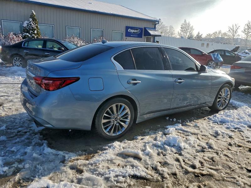 2019 Infiniti Q50 VIN JN1EV7AR5KM556610 COPART salvage auction — FRONT END, Ky - Bill Of Sale/Part Only/No Titl, sold $1,650 on 2026-07-02 (photo 3)