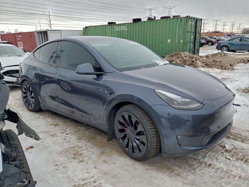 2023 Tesla Model y VIN 7SAYGDEF0PF936864 COPART salvage auction — REAR END, IN - BILL OF SALE - PARTS ONLY, sold $10,700 on 2026-07-20 (photo 4)