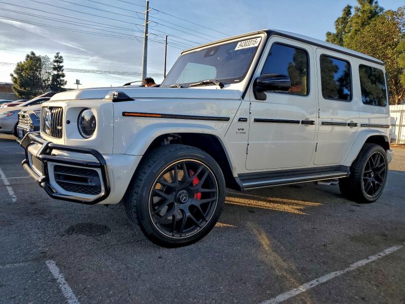 2021 Mercedes-benz G-class VIN W1NYC7HJ7MX410347 COPART salvage auction — MINOR DENT/SCRATCHES, Ca - Non-Repairable Vehicle Cert, sold $12,600 on 2026-07-09 (photo 1)