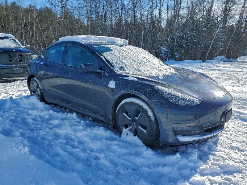 2023 Tesla Model 3 VIN LRW3E1FA2PC891743 COPART salvage auction — REAR END, ON - PERMIT NO BRAND - UNFIT, sold $15,150 on 2026-07-07 (photo 4)