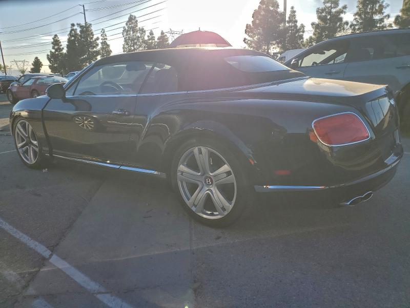 2013 Bentley Continental VIN SCBGT3ZA1DC083108 COPART salvage auction — FRONT END, Ca - Salvage Certificate, sold $26,250 on 2026-08-11 (photo 2)