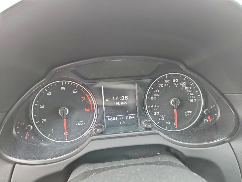 2014 Audi Q5 VIN WA1LFAFP9EA100194 COPART salvage auction — FRONT END, Ut - Certificate Of Title, sold $500 on 2026-07-10 (photo 9)