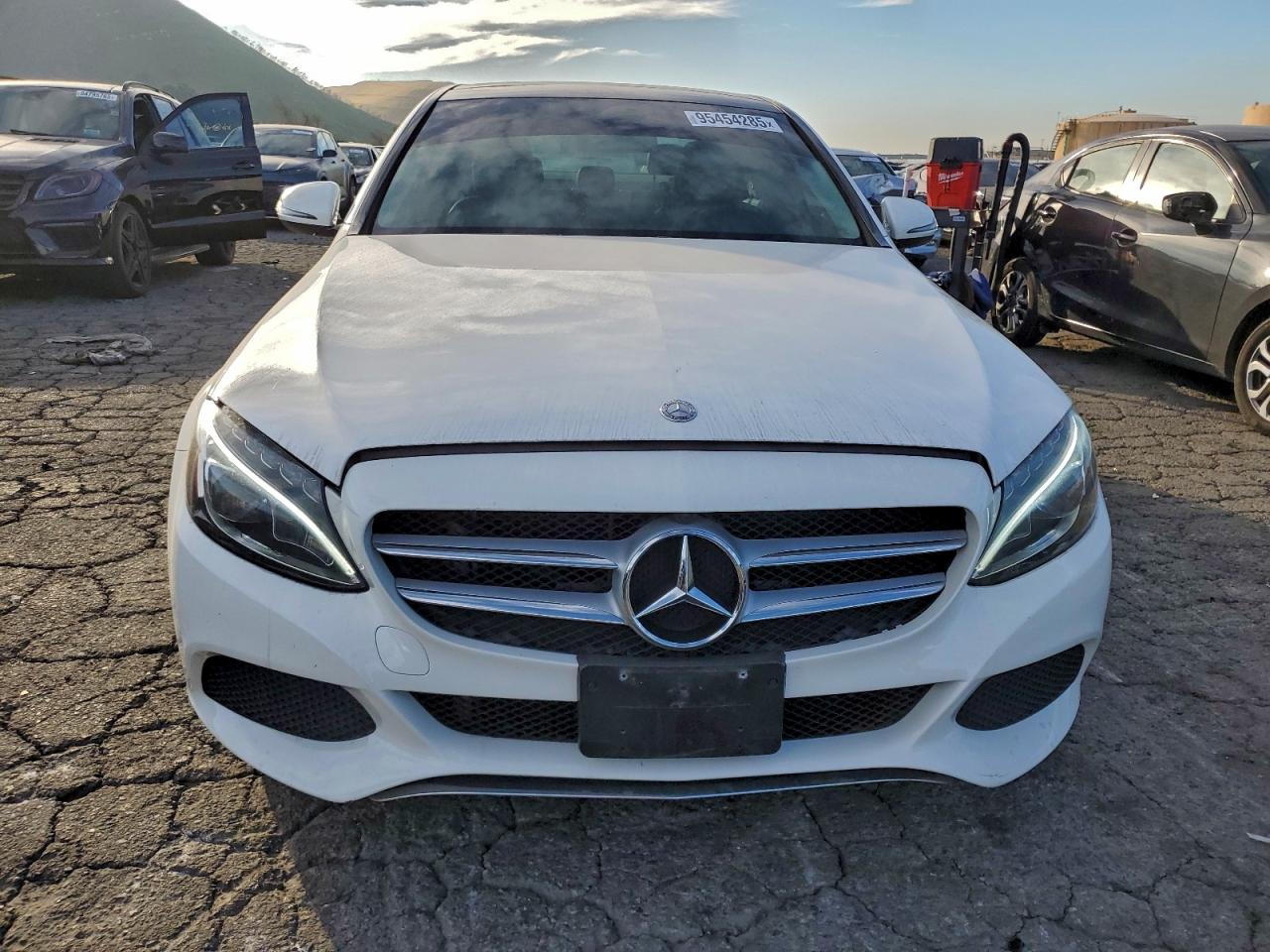 2017 Mercedes-Benz C-Class VIN 55SWF4JB3HU227162 COPART salvage auction — Minor Dent/Scratches, CA - DIS/DLR/EXP ONLY CLEAN TITLE (P), sold $7,200 on 2026-01-26 (photo 5)
