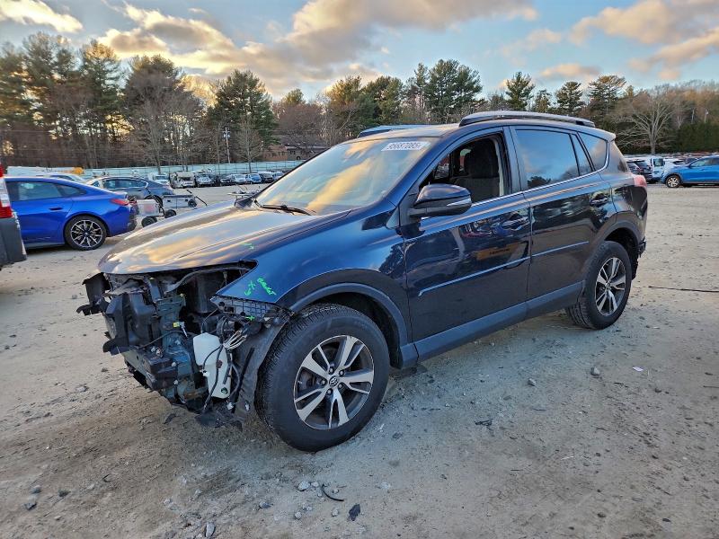2018 Toyota Rav 4 VIN JTMRFREV1JJ249708 COPART salvage auction — FRONT END, Ma - Cert Of Title-Salvage, sold $675 on 2026-07-20 (photo 1)