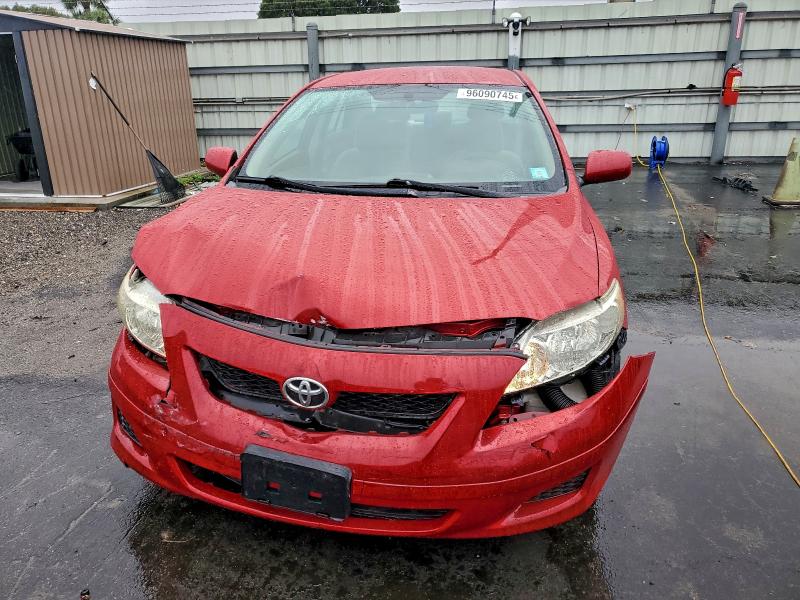 2009 Toyota Corolla VIN JTDBL40E999022526 COPART salvage auction — FRONT END, FL - CERT OF TITLE SLVG REBUILDABLE, sold $2,100 on 2026-07-20 (photo 5)