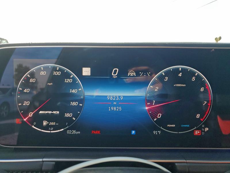 2025 Mercedes-benz Gle class VIN 4JGFD6BB7SB370977 COPART salvage auction — VANDALISM, Fl - Certificate Of Destruction, sold $70,000 on 2026-07-31 (photo 9)