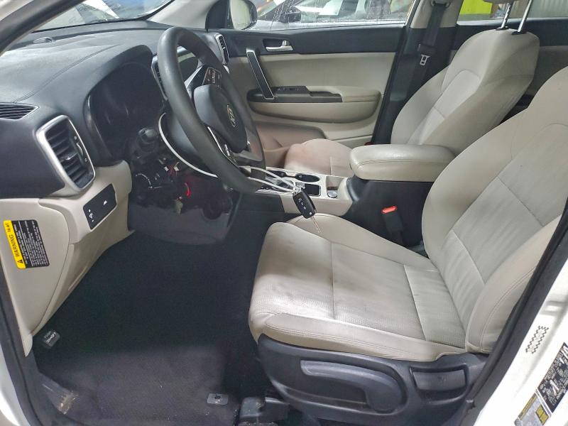 2020 Kia Sportage VIN KNDPM3AC7L7709033 COPART salvage auction — VANDALISM, Oh - Cert Of Title-Salvage, sold $4,050 on 2026-07-02 (photo 7)