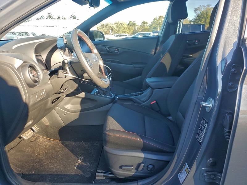 2023 Hyundai Kona VIN KM8K3CA37PU025731 COPART salvage auction — REAR END, Al - Cert Of Title-Salvage Title, sold $5,600 on 2026-07-20 (photo 7)