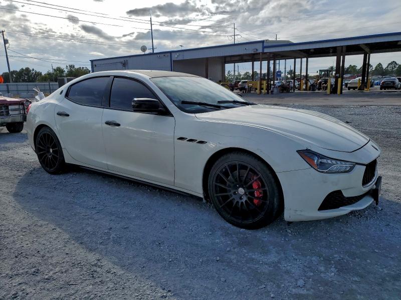 2016 Maserati Ghibli VIN ZAM57RTA6G1173547 COPART salvage auction — MECHANICAL, Ny - Mv-907A Salvage Certificate, sold $4,750 on 2026-07-17 (photo 4)